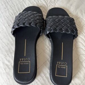 NEVER WORN - Dolce Vita Black Braided Sandals - BRAND NWOT